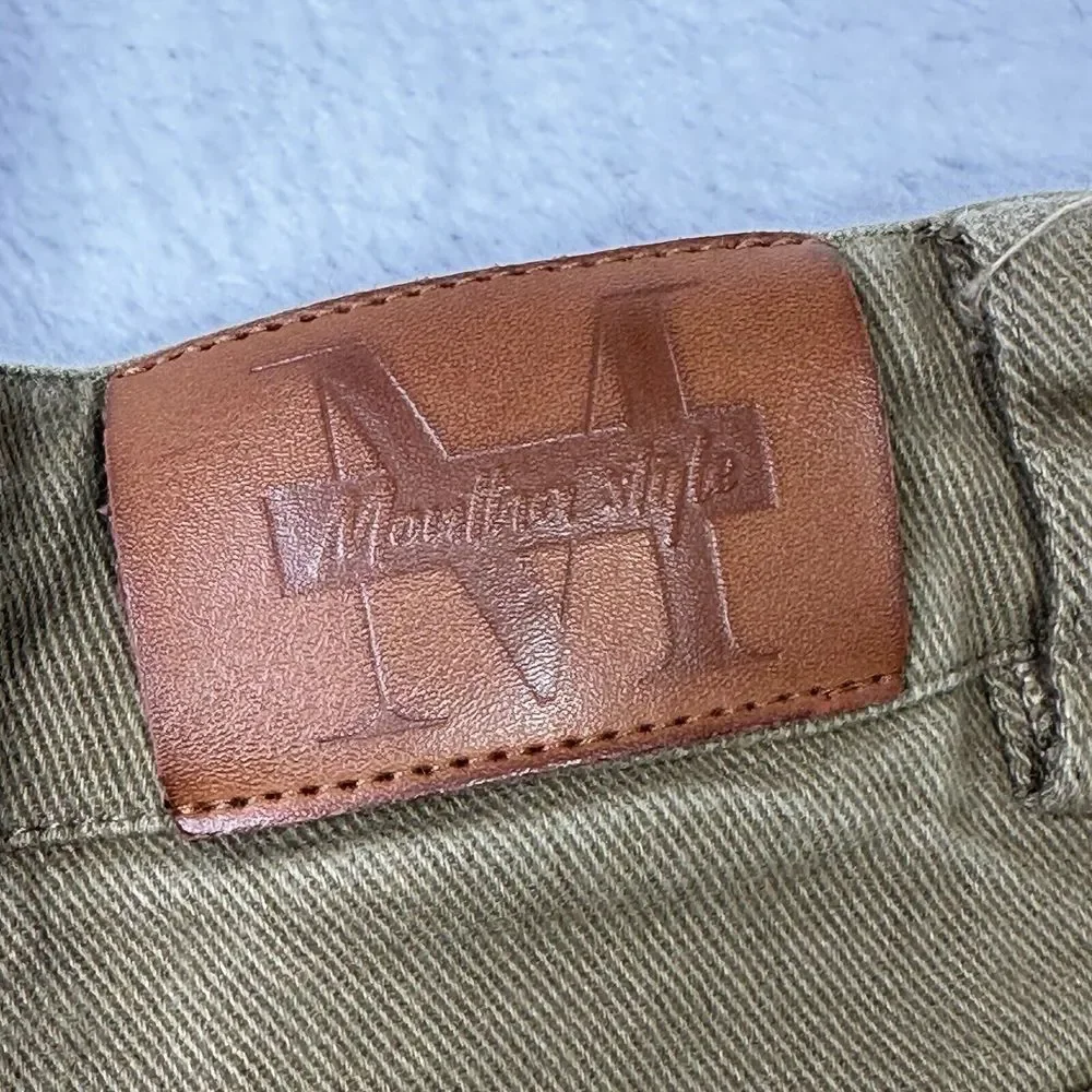 Martha Style‎ Pants Womens 26x29 Khaki Bootcut Neutral Beige Classic Flare